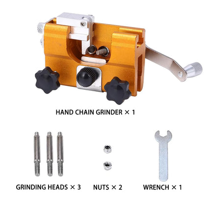 Shaking Chain Grinder Portable Household Tool Chain Clip Sharpening for Repairs