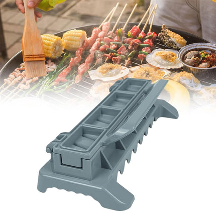 Foldable Barbecue Mold Grill Accessories Non Stick Heat Resistant Durable