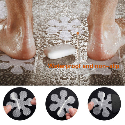 20PCS Non-Slip Shower Stickers for Bathtub and Bathroom Floor Grip Strips