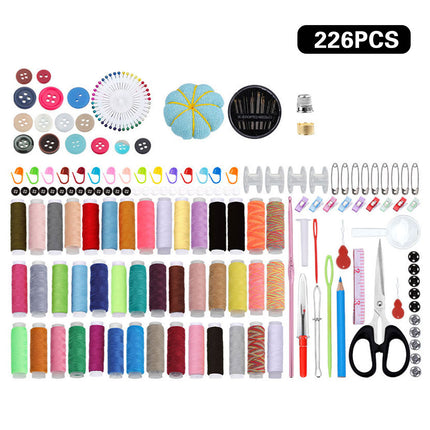 Multifunctional Sewing Kit Portable Home Travel Sewing Box Hand Sewing Tools