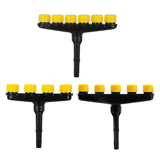 High-Flow Multi-Nozzle Atomizing Sprinkler for Garden and Vegetable Watering