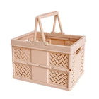 Desktop Organizer Rack Folding Storage Boxes Decorative Shelf For Home Office