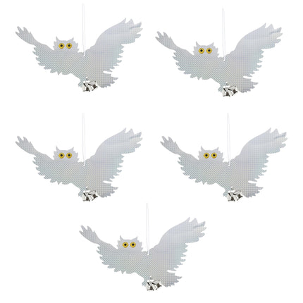Reflective Owl Bird Deterrent Hanging Garden Yard Pest Control Outdoor