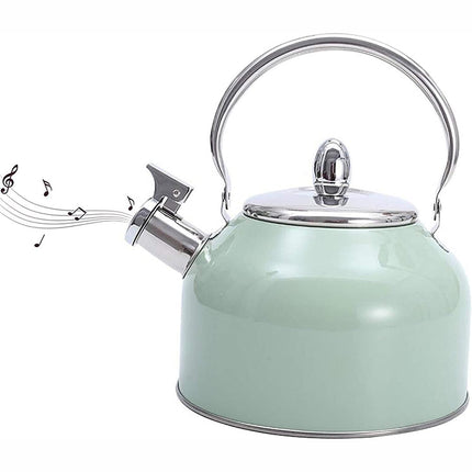 Stainless Steel Kettle 2.5L Household Water Boiler Anti Scalding Tea Pot Durable