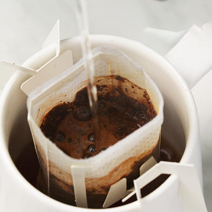 100pcs Hanging Ear Coffee Filter Hand Brew Drip Bag Disposable Coffee Filter