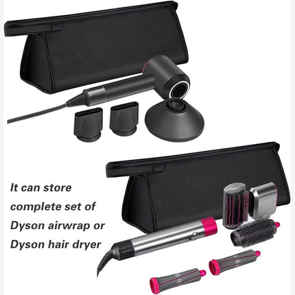 Durable 2pcs Hairdryer Hair Straightener Curler Storage Organizer Bags Set