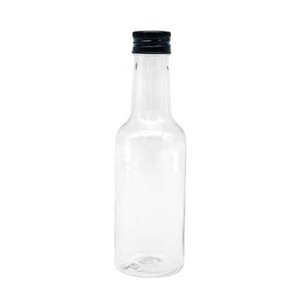 24PCS Small Plastic Wine Bottle Beverage Juice Container Reusable Clear Bottle