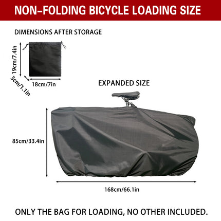 Portable Mountain Road Folding Bike Carry Bag Waterproof For Travel Storage