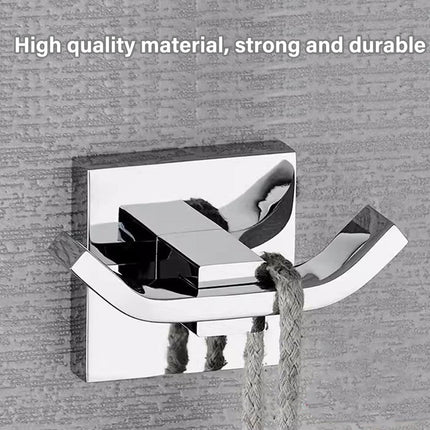 Perforation Free Coat Hook Wall Mounted Towel Hanger for Bathroom Hat Hanging