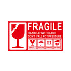 Fragile Warning Self Adhesive Sticker For Express Shipping Courier Alert Use