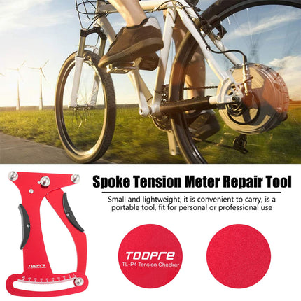 Park Tool Bike Spoke Tension Meter Gauge Wheel Spoke Pro Bike Checker Chart