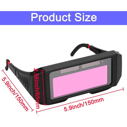 Welding Glasses Eye Protection Goggles Welder Glasses Anti Glare Safety Eyewear