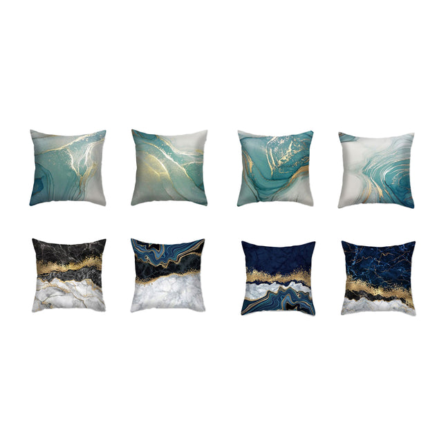4PCS Home Printed Pillow Cases Decorative Cushion Covers Sofa Pillow Covers