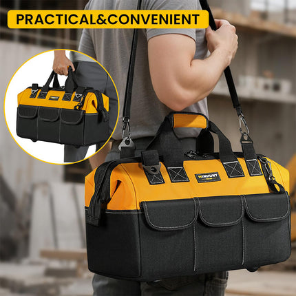 Multifunctional Handheld Tool Bag Large Capacity Portable Wear-Resistant Durable