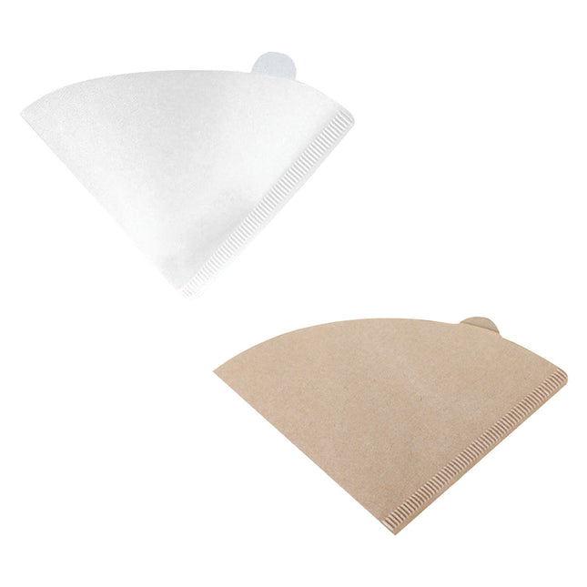 Coffee Filter Paper 100PCS Model A Conical Natural Paper For Drip Coffee Machine