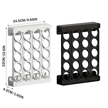 Wall Mounted Coffee Capsule Storage Rack SpaceSaving for Kitchen Cafe Countertop