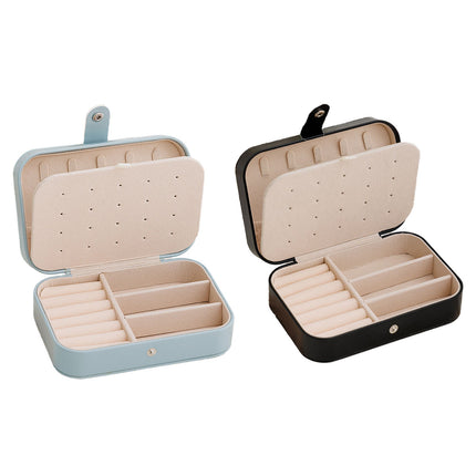 Jewelry Storage Box Travel Mini Case Portable Small Organiser for Rings Earrings