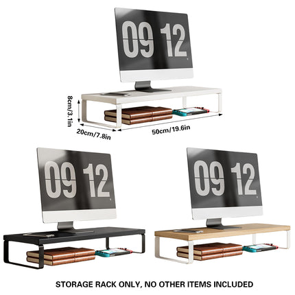 Multi-Purpose Desktop Monitor Stand Riser Durable for Desk Organizer Storage Use