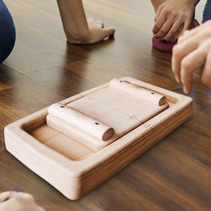 Wooden Finger Wrist Strength Trainer for Athletes Gamers Hand Grip Exercise