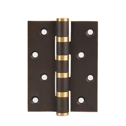 Flat Door Hinge 4 Inch Silent Bearing Hinge Stainless Steel Hardware for Cabinet