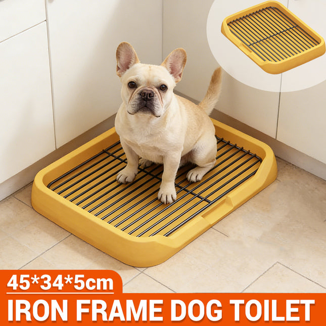 Pet Training Pad Dog Potty Toilet Large Size Portable With Tray Mat For Indoor