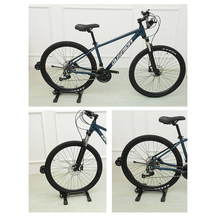 Single Pole Fold Bike Parking Rack Portable Floor Stand