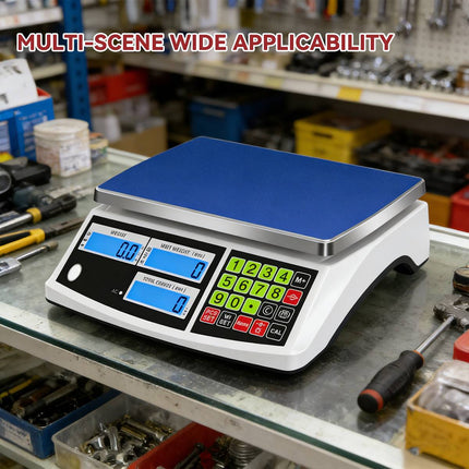 Electronic Counting Scale 10kg 0.1g Triple Display
