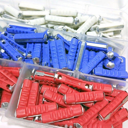 200PCS Torpedo Car Fuse Assortment Kit with Colour Coded Ratings for Vehicle Maintenance