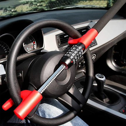 Car Steering Wheel Lock Anti Theft Security Code Lock for Vehicle Protection Use