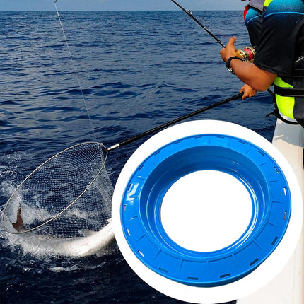 Plastic Fishing Gear Angling Hand Wire Coil Reel Spool Tackle Box Accessories