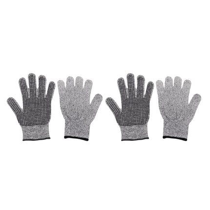 2Pairs Cut-Resistant Gloves Anti-Slip Abrasion Resistant Garden Woodworking