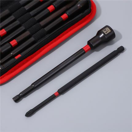 Magnetic Screwdriver Bit Set 16 Piece Electric Drill Sleeve Portable Tool Kit