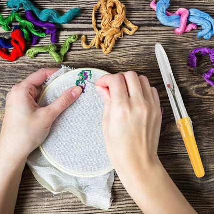 20 PCS Seam Ripper With Safety Lid Sewing Stitch Cutter Embroidery Craft Durable