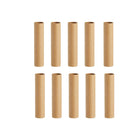 Kraft Paper Tubes 10pcs Round Poster Packaging Tubes Handmade Storage Containers
