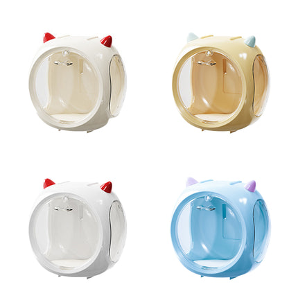 Space Capsule Storage Box Single Display Organizer for Figures and Dolls