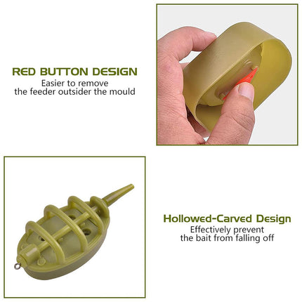 Feeder Nest Breaker Bait Tool Fishing Tackle Accessories for Carp and Baiting