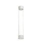 20PCS Transparent Plastic Packaging Tubes Durable for Oil Painting Artwork Use