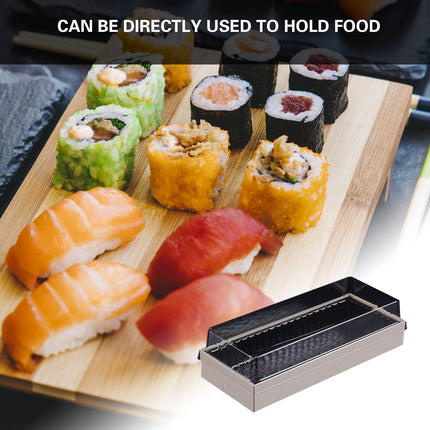 20 PCS Disposable Sushi Bento Lunch Boxes Takeaway Containers Food Grade Storage