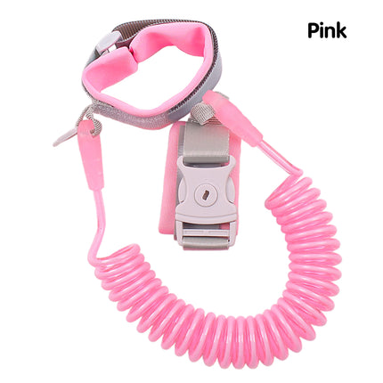 Adjustable Wrist Link Strap with Soft Cuff Anti-Loss Hand Band for Daily Walking Use