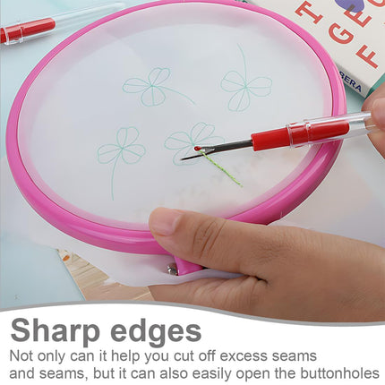 4PCS Sewing Craft Seam Ripper Thread Cutter Sharp Blade Easy To Use Durable