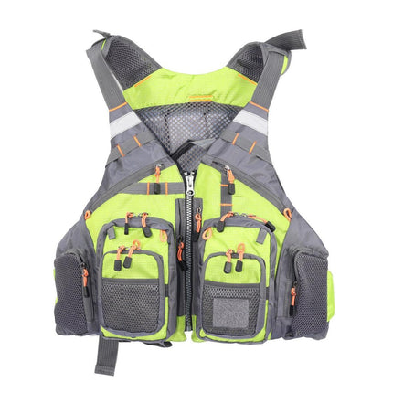 Fishing Vest with Multiple Pockets Lightweight Outdoor Floating Jacket