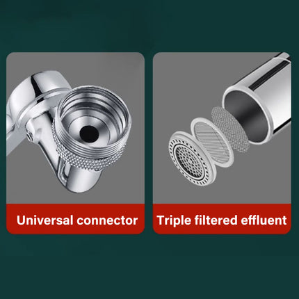 Multifunction Mechanical Arm Faucet Extender Rotatable Sink Tap Adapter Joint