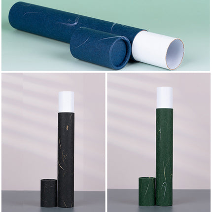 20PCS Incense Paper Tubes 50g Capacity Blue Green Black Thickness Material