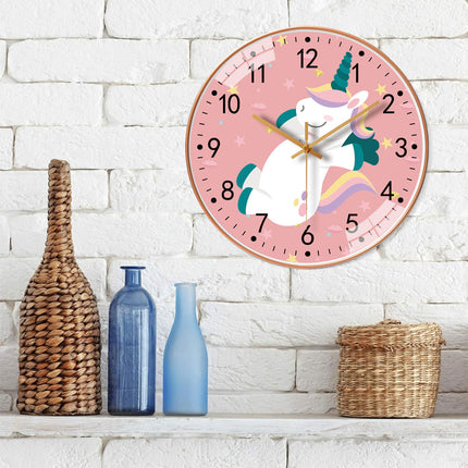 Wall Clock 8 Inch 20CM Silent Quartz Round Clock For Living Room Bedroom Decor