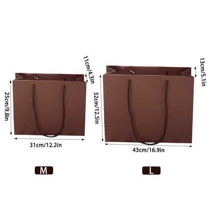 10PCS Clothing Gift Bags High-Quality Durable for Apparel Shopping Bag Packaging