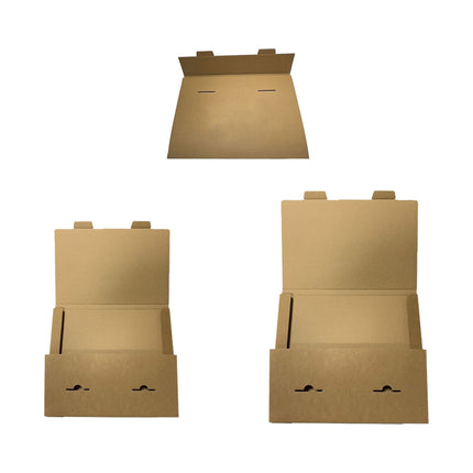 20PCS Kraft Paper Boxes Small Cardboard Gift Boxes for Packaging Craft Wedding
