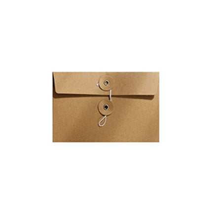 Kraft Paper String Tie Envelopes 3 Size Options