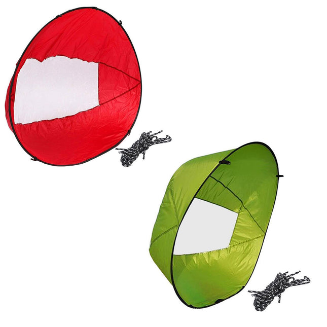 Portable Boat Sail Kayak Sail Folding Nautical Sailing Accessory Water Sports