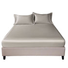 Bed Sheet Set Solid Colour Summer Three Piece Pillowcase Bedding Cover for Home