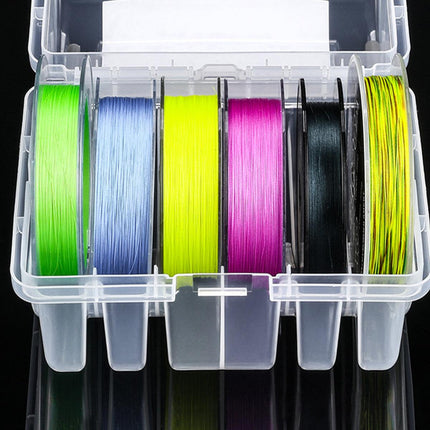 Multifunctional Fishing Line Organizer Storage Box Tackle Management Holder